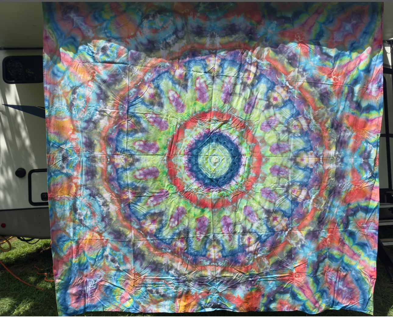 Ice Dye Tapestry