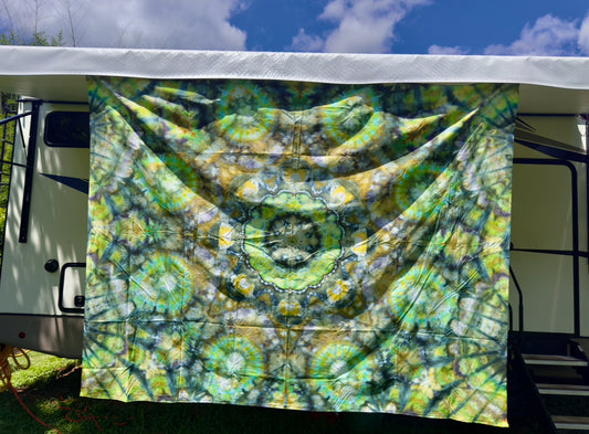 Ice Dye Tapestry